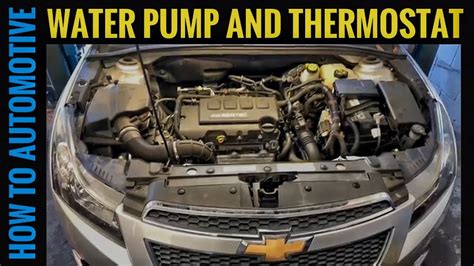 chevy cruze water pump|Cruze water pump replacement